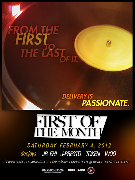 First Of The Month - February Edition